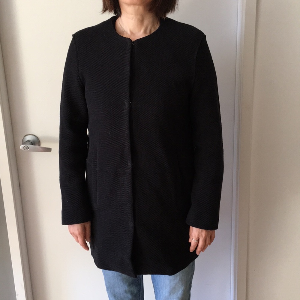 Black Esprit Cotton Jacket - image 2